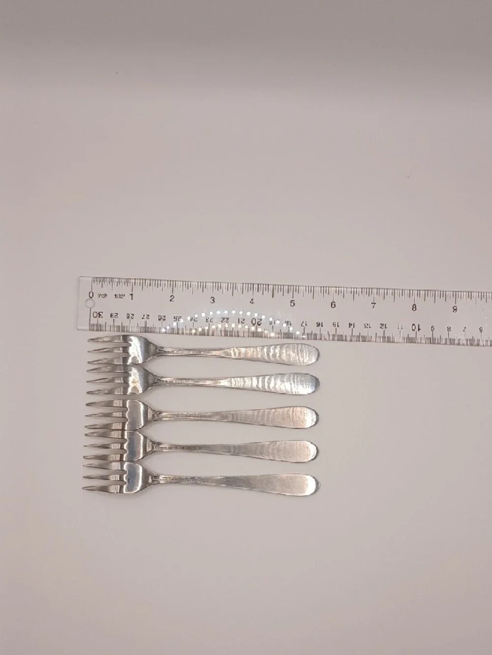 Rogers Floral Mist Stainless Cocktail/Seafood Forks (Set of 5)